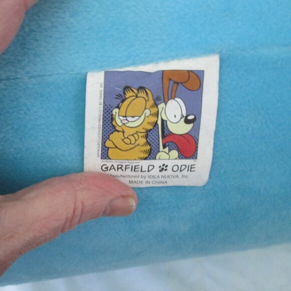 Garfield Trash Can/ Waste Basket  Embroidered Velour - Picture 2 of 5